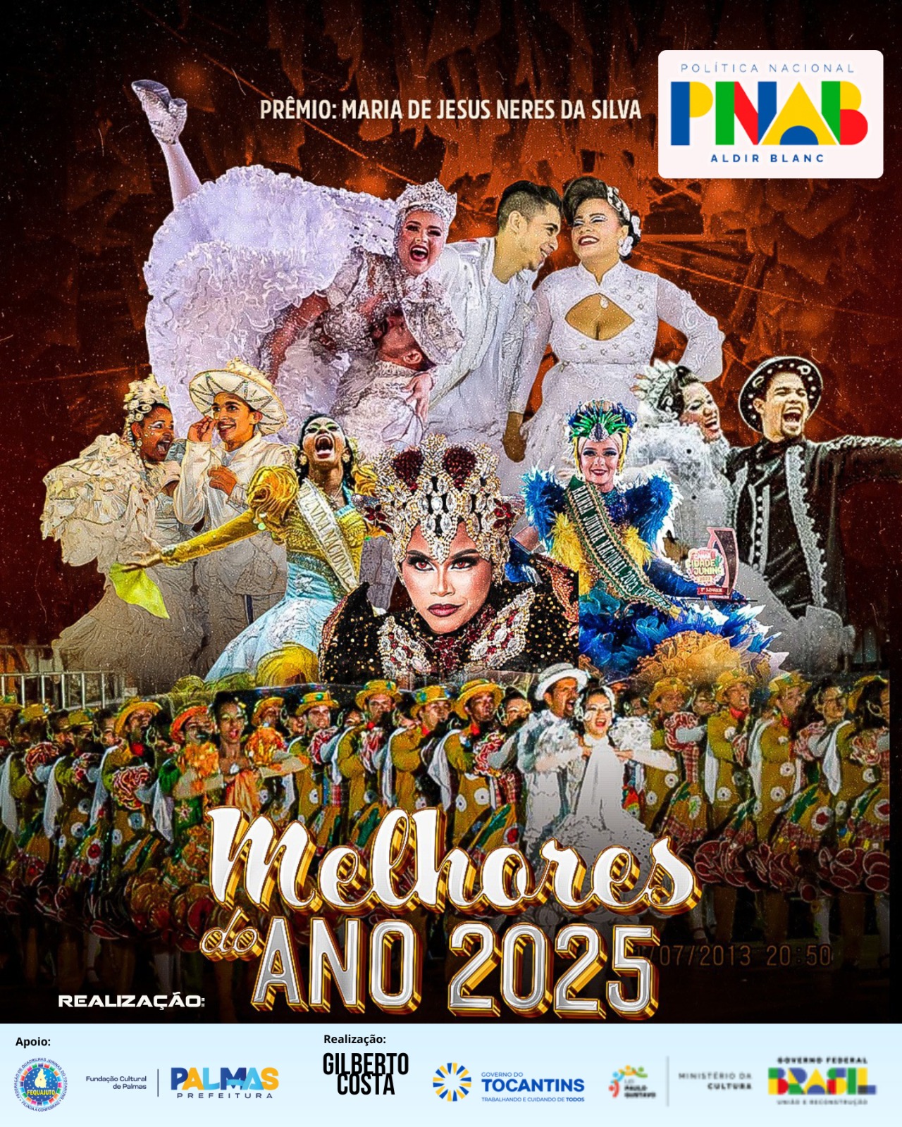 Do arraial ao tapete vermelho: quadrilhas do Tocantins disputam o Prêmio Melhores do Ano 2025