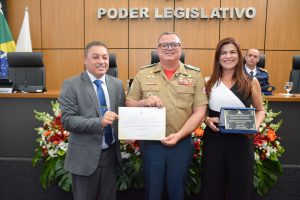 Karina Café, Marilon Barbosa e cel. Peterson Ornelas