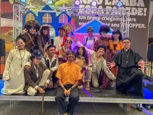 Clube de Teatro da Escola SESI de Referência apresenta Auto da Compadecida em Araguaína. Foto divulgação