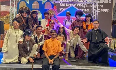 Clube de Teatro da Escola SESI de Referência apresenta Auto da Compadecida em Araguaína. Foto divulgação