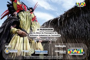Ritual de batismo indígena documentado em exposição no Tocantins