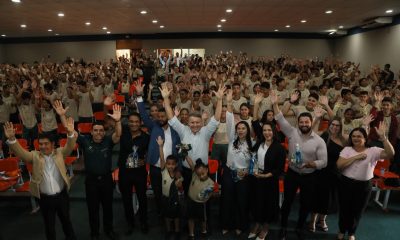 Evento celebrou retorno às aulas para 43.890 alunos matriculados na rede municipal – Foto: Edu Fortes