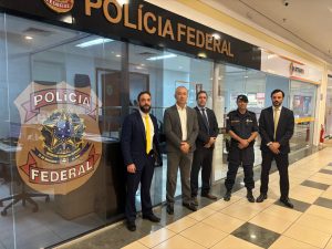 Inauguração da Central de Atendimento da Polícia Federal no Capim Dourado Shopping, em Palmas