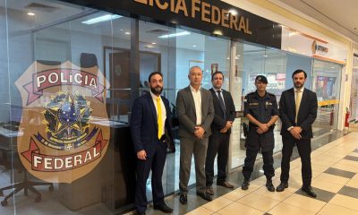 Inauguração da Central de Atendimento da Polícia Federal no Capim Dourado Shopping, em Palmas