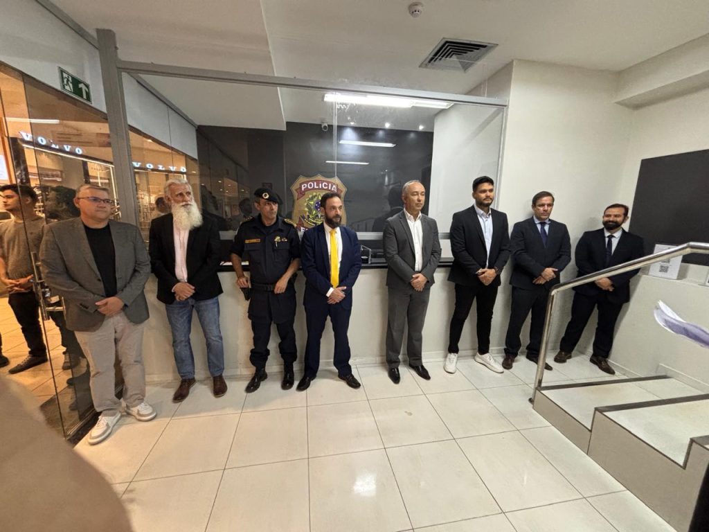 Inauguração da Central de Atendimento da Polícia Federal no Capim Dourado Shopping, em Palmas