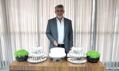 Assembleia em festa: presidente Amélio Cayres celebra aniversário