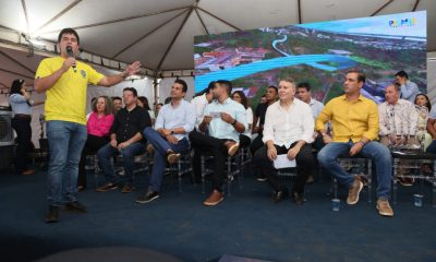 Ministro do Esporte, André Fufuca, destacou o compromisso do governo com Palmas e anunciou novos investimentos – Foto: Lia Mara