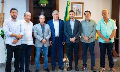 Governador Laurez Moreira recebe presidente da Coopanest/TO e garante regularização de débitos para manter serviços de anestesia no Tocantins - Foto: Hiroshi Fukushima/Governo do Tocantins