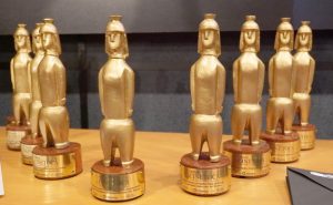 Troféus Ritxòkò se tornaram símbolo do festival - Paulo Gualberto/Governo do Tocantins