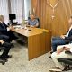 Durante a visita, Laurez Moreira apresentou gestores que farão a interlocução com o Legislativo Lauane dos Santos