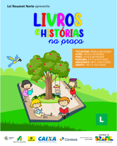 Livros e Histórias na Praça