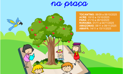 Livros e Histórias na Praça