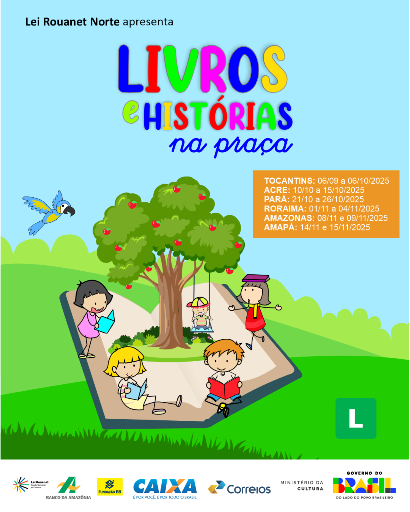 Livros e Histórias na Praça