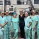 Equipe multiprofissional do Hospital Regional de Araguaína durante o mutirão de cirurgias.