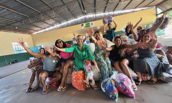 Ação solidária de arrecadação de tampinhas organizada pela Nária Leila Cerimonial com destino ao Hospital de Amor