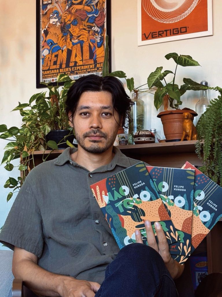 Felipe Kuroda lança livro em Palmas: Não toco cover