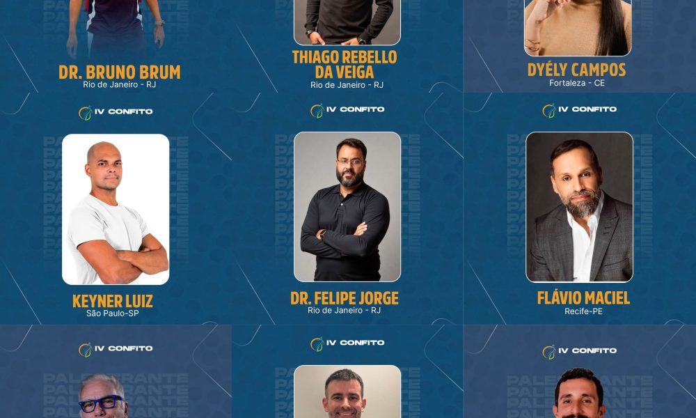 Palmas recebe o IV Congresso de Fisioterapia do Tocantins nos dias 15 e 16 de novembro, com palestrantes renomados como o fisioterapeuta do Flamengo.
