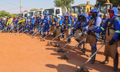 Operação Limpa Tudo Palmas reforça limpeza urbana na Capital – Portal Jaciara Barros Operação Limpa Tudo, Zeladoria mobiliza todas as frentes de trabalho em ação de limpeza intensiva – Foto: Junior Suzuki