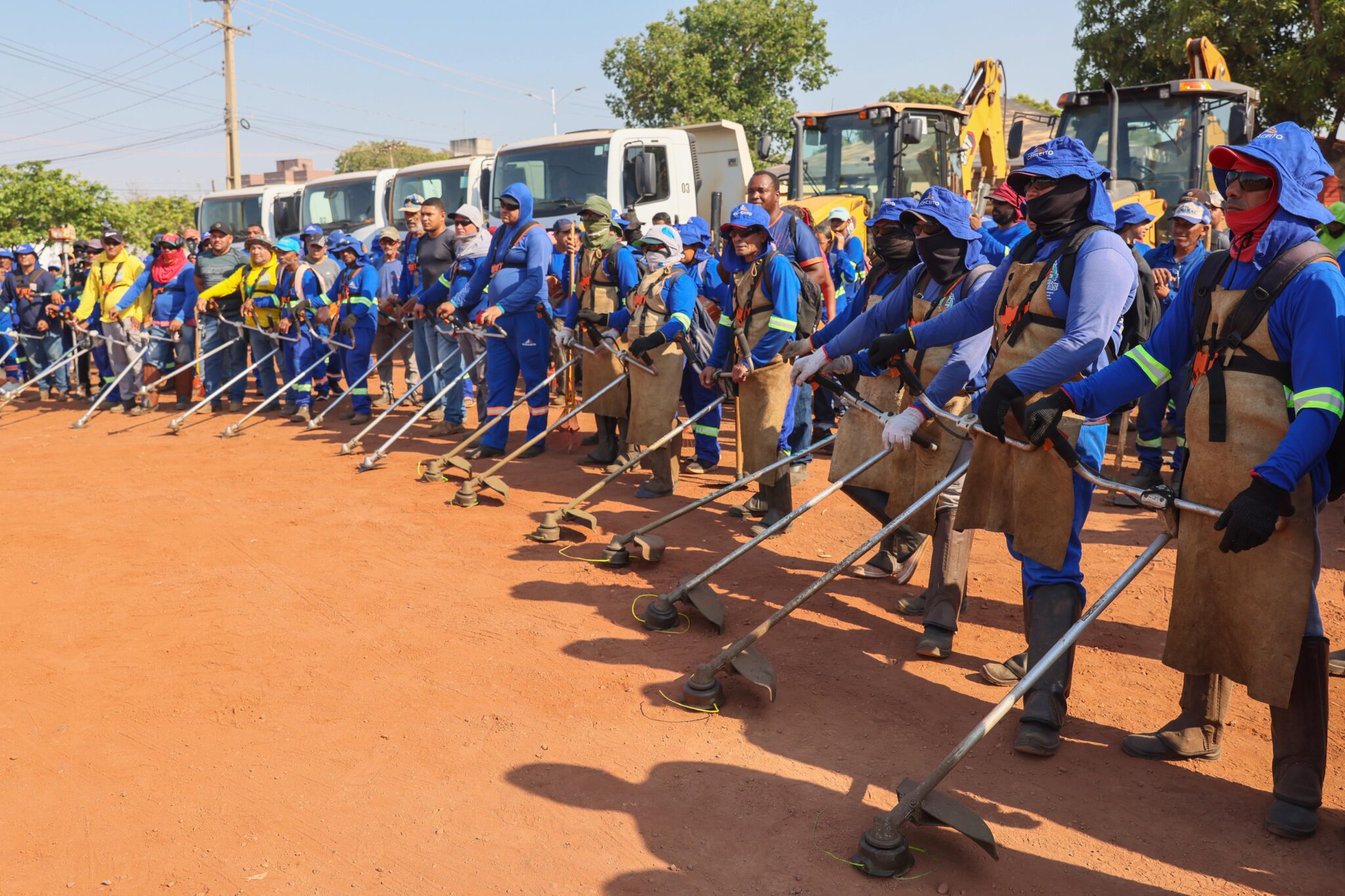 Operação Limpa Tudo Palmas reforça limpeza urbana na Capital – Portal Jaciara Barros Operação Limpa Tudo, Zeladoria mobiliza todas as frentes de trabalho em ação de limpeza intensiva – Foto: Junior Suzuki