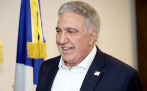 Governador Laurez Moreira participa da cerimônia no Quartel do Comando-Geral, em Palmas - Foto: Ademir dos Anjos/Governo do Tocantins