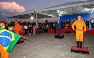 Cerimônia da passagem de comando ocorreu no Quartel do Comando-Geral marcou a transferência do coronel Peterson Queiroz de Ornelas para o coronel Thiago Franco Santana - Foto: Ademir dos Anjos/Governo do Tocantins