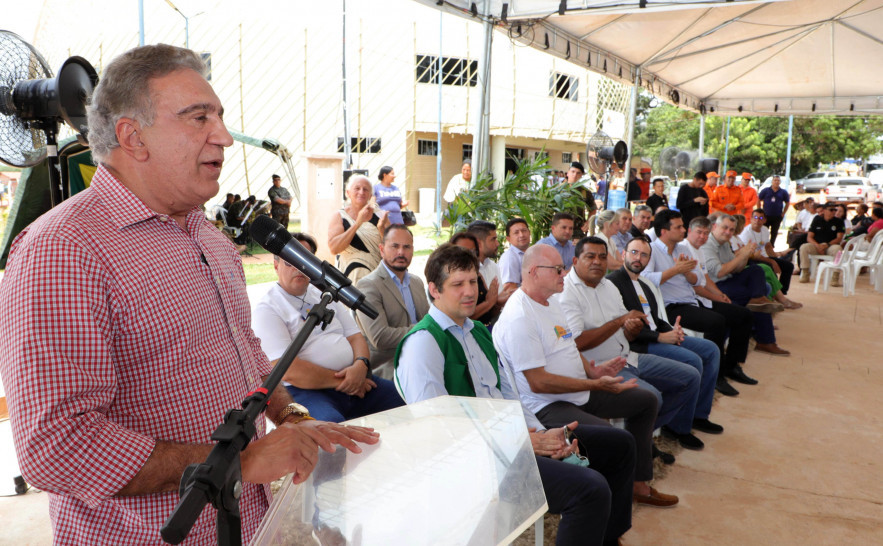 Laurez Moreira anuncia melhorias para o Jalapão em Mateiros – Portal Jaciara Barros Governador Laurez Moreira parabenizou as instituições envolvidas no projeto e anunciou melhorias para os municípios da região do Jalapão - Foto: Marcio Vieira/Governo do Tocantins