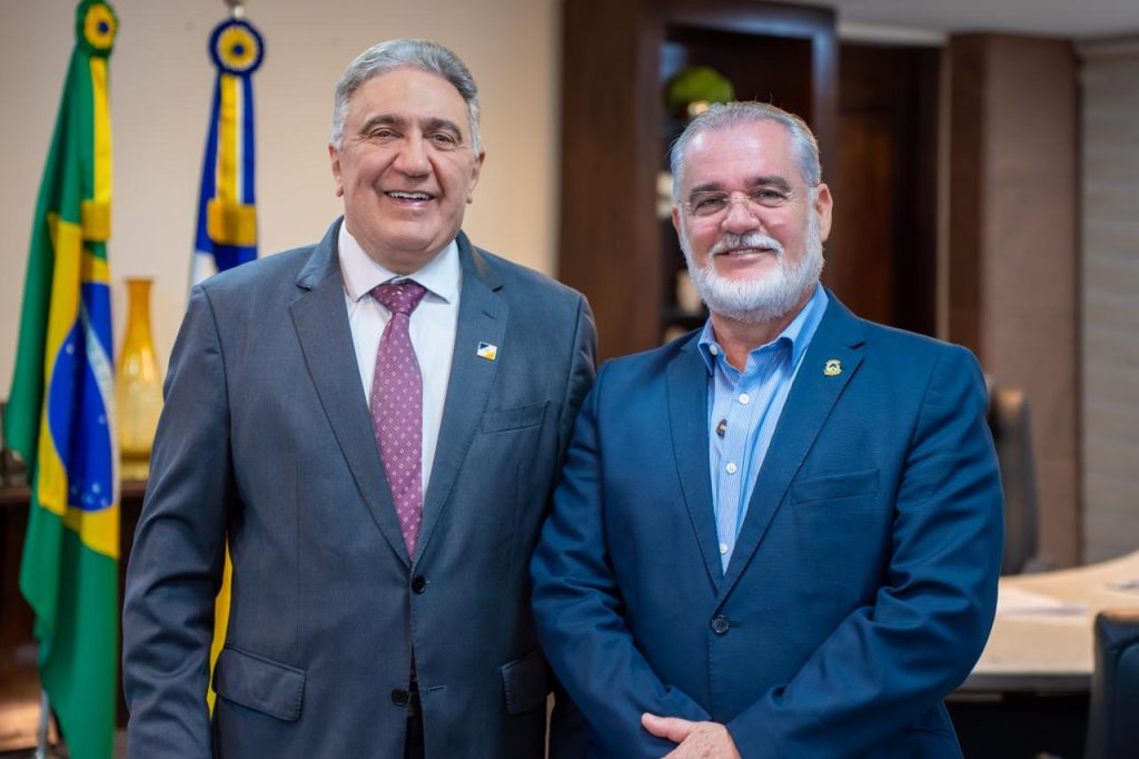 Governador Laurez Moreira e Presidente Portilho Prado lançam campanha Natal com Estoque 2025 - Foto Bruno Maia (Governo do Tocantins)