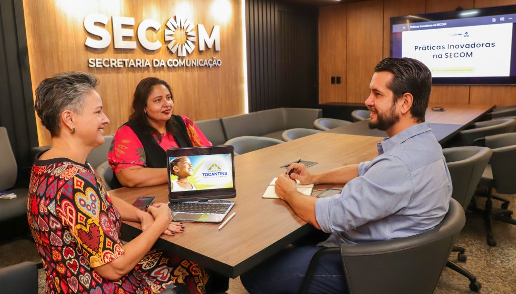 Secretaria da Comunicação promove cultura colaborativa com a criação do Núcleo de Inovação Tecnológica - Foto: Antonio Gonçalves/Governo do Tocantins
