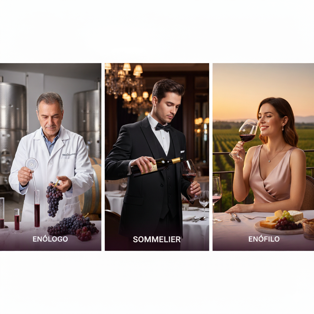 Diferença entre sommelier, enólogo e enófilo – Portal Jaciara Barros Diferença entre sommelier, enólogo e enófilo