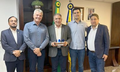 Governador Laurez Moreira recebe visita do presidente da Frísia Cooperativa Agroindustria- Marcelo Cavazotti-l-Crédito das fotos-Fernanda França
