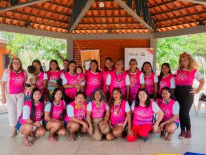 Mulheres indígenas participam do projeto Empreendedoras da Amazônia — Foto: Instituto Terra Dourada / Divulgação