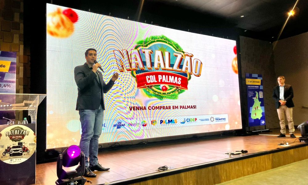 Natalzão CDL 2025 aquece vendas em Palmas com sorteios e prêmios – Portal Jaciara Barros Natalzão CDL 2025, com parceria da Prefeitura, promete aquecer vendas em Palmas com muitos prêmios Campanha natalina terá sorteios de carro, motos e iPhones; lojistas já podem aderir