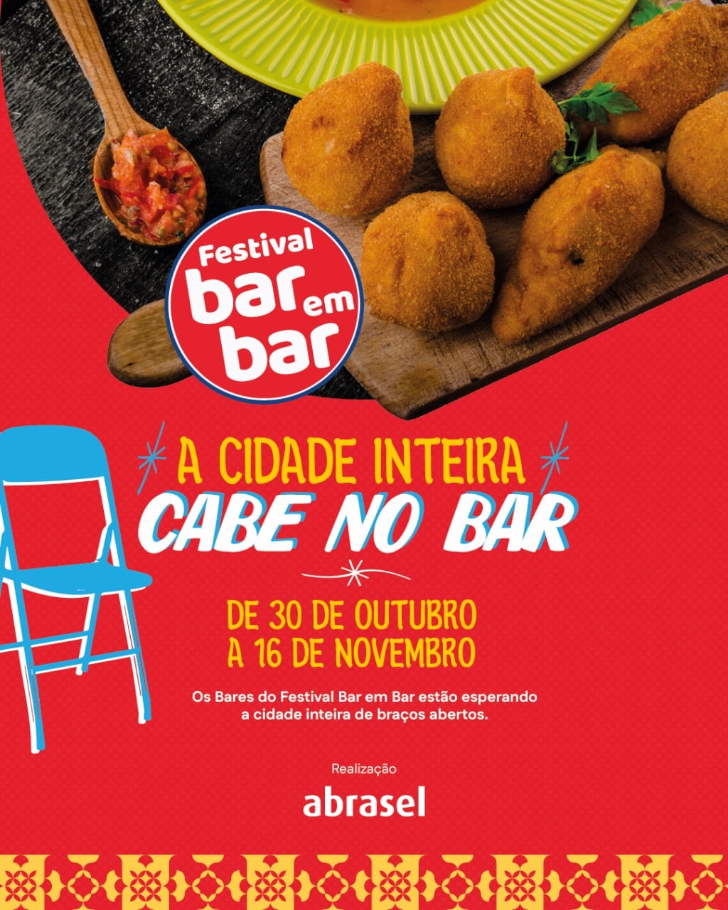Último dia para garantir a participação no Festival Bar em Bar 2025 – Portal Jaciara Barros bar em bar