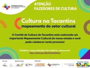 Comitê de Cultura no Tocantins realiza mapeamento cultural