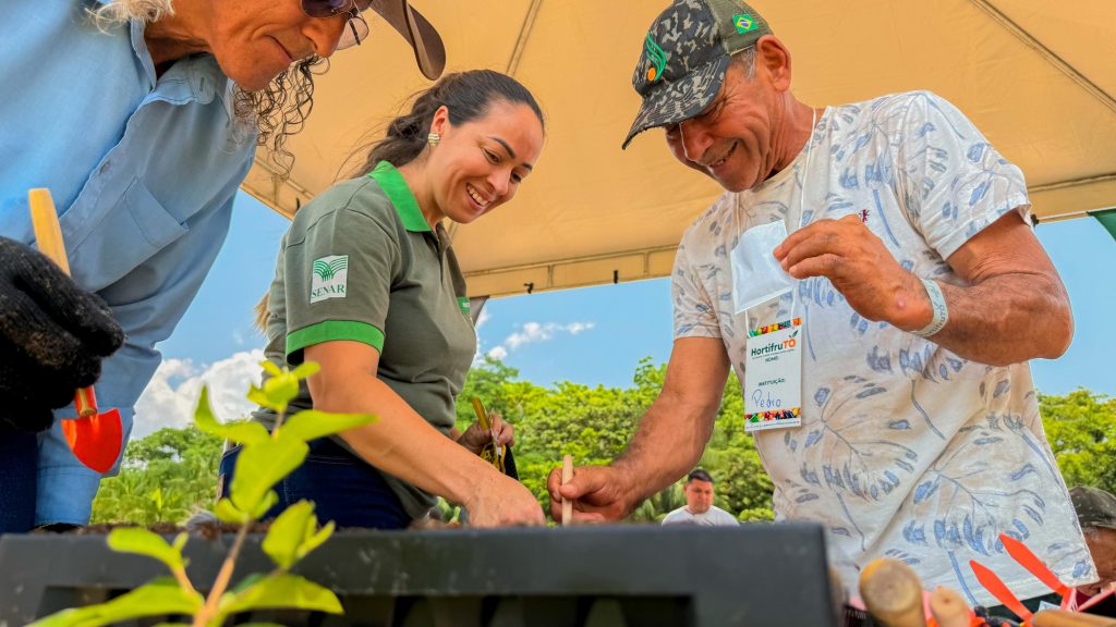 Estações do Senar são destaque no HortifruTO em Palmas
