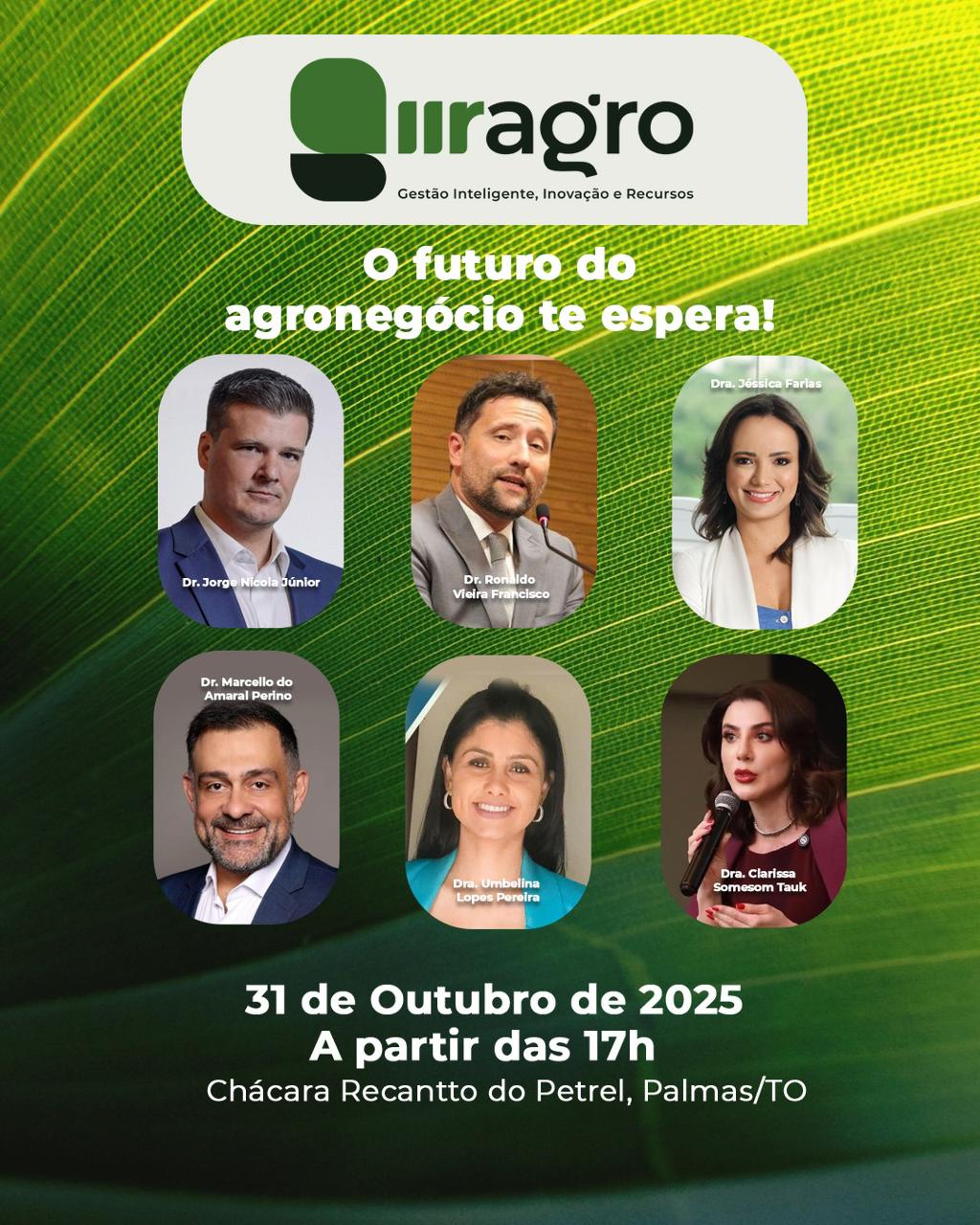 GIIR Agro em Palmas foca inovação e sustentabilidade – Portal Jaciara Barros GIIR Agro em Palmas foca inovação e sustentabilidade