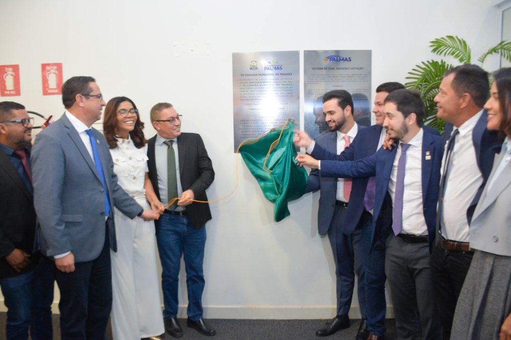 Câmara de Palmas inaugura TV Câmara Palmas – Portal Jaciara Barros  Foto: Fernando Lucas – Dicom / Câmara de Palmas