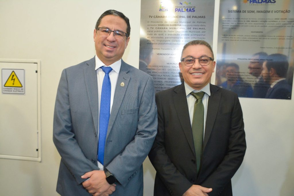 Câmara de Palmas inaugura TV Câmara Palmas – Portal Jaciara Barros  Foto: Fernando Lucas – Dicom / Câmara de Palmas