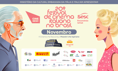 Sesc Tocantins recebe o 20º Festival de Cinema Italiano no Brasil