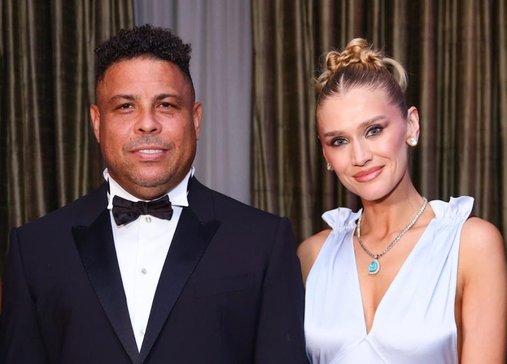 Ronaldo Fenômeno e Celina Locks (Divulgação)