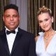 Leilão Galácticos reúne celebridades em noite solidária – Portal Jaciara Barros Ronaldo Fenômeno e Celina Locks (Divulgação)