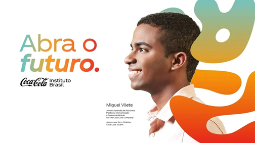Instituto Coca-Cola Brasil lança campanha 'Abra o Futuro' – Portal Jaciara Barros Coca-Cola