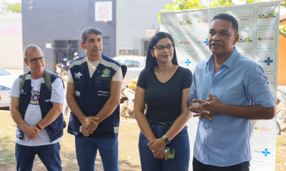Dia D contra a dengue mobiliza vistoria em 1,8 mil imóveis na Arno 31 – Portal Jaciara Barros Força-tarefa contou com integração da Saúde, Zeladoria Urbana, Ministério da Saúde, SES-TO e Cosems - Júnior Suzuki