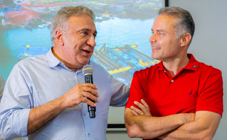 Laurez e Renan firmam termo para federalização da TO-080