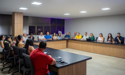 Governador Laurez Moreira se reuniu com secretários e equipe técnica da SES/TO nesse sábado,8 - Foto: Bruno Maia/Governo do Tocantins