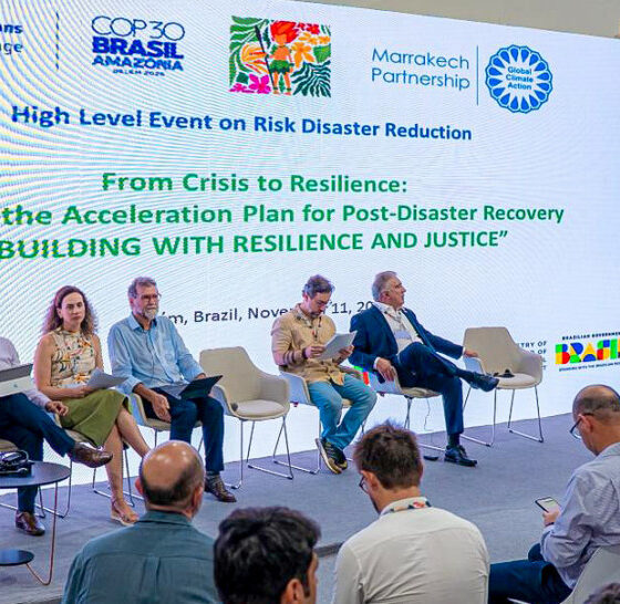 Comprometido com a sustentabilidade, Governador Laurez Moreira participa do lançamento do Plano Nacional de Proteção e Defesa Civil na COP30 - Foto: Bruno Maia/Governo do Tocantins