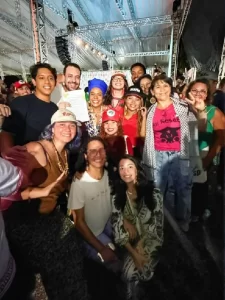 Vozes do Tocantins entrega carta a Boulos e atua na COP30