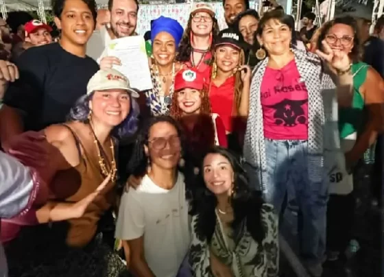 Vozes do Tocantins entrega carta a Boulos e atua na COP30