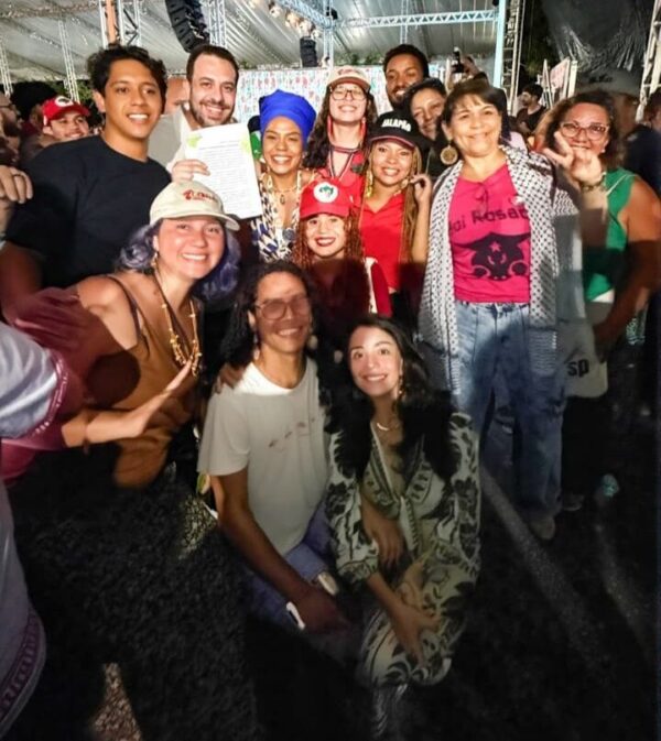 Vozes do Tocantins entrega carta a Boulos e atua na COP30