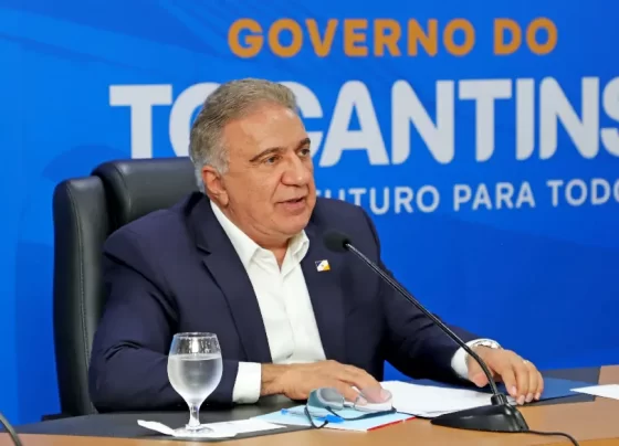 Governador Laurez Moreira apresentou à imprensa nesta segunda-feira, 24, na Sala de Reuniões do Palácio Araguaia, a nova conduta da gestão do Igeprev-TO